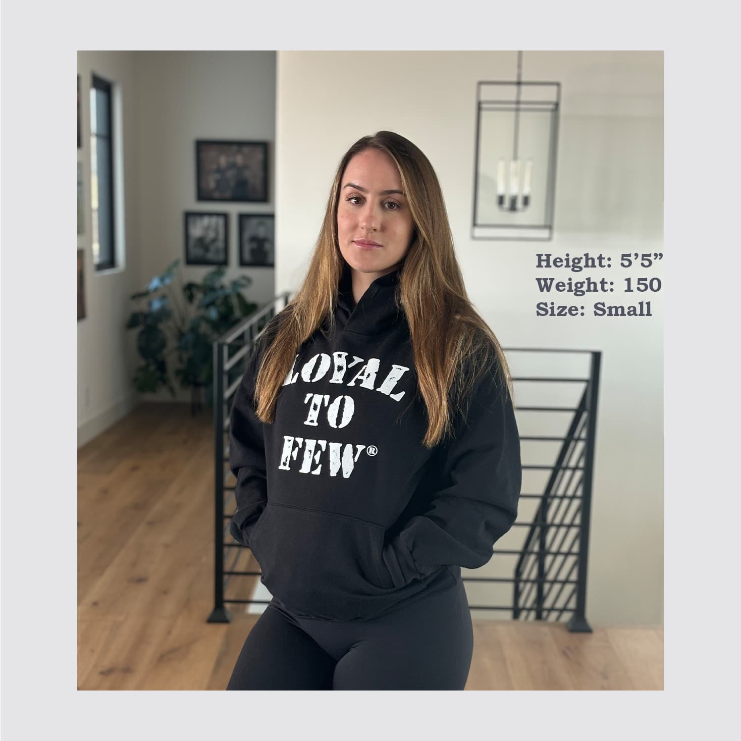 Cotton Hoodie with Stenciled 2