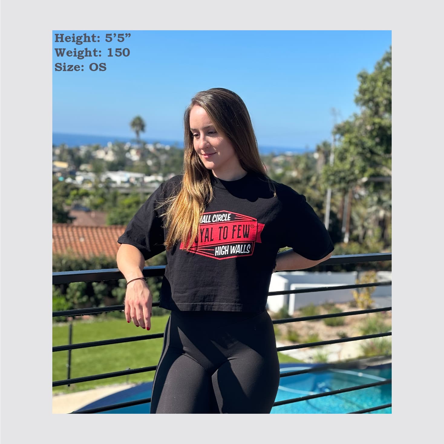 Cotton Oversized Crop with Stamp 2