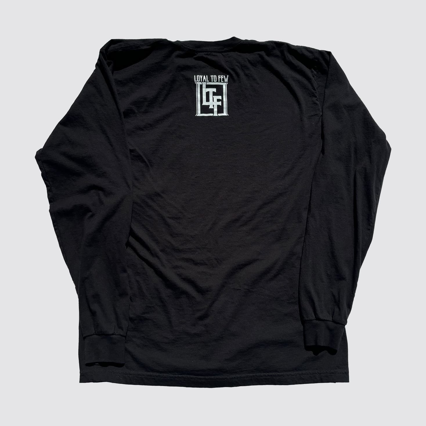 Cotton Long-Sleeve with Stenciled 1