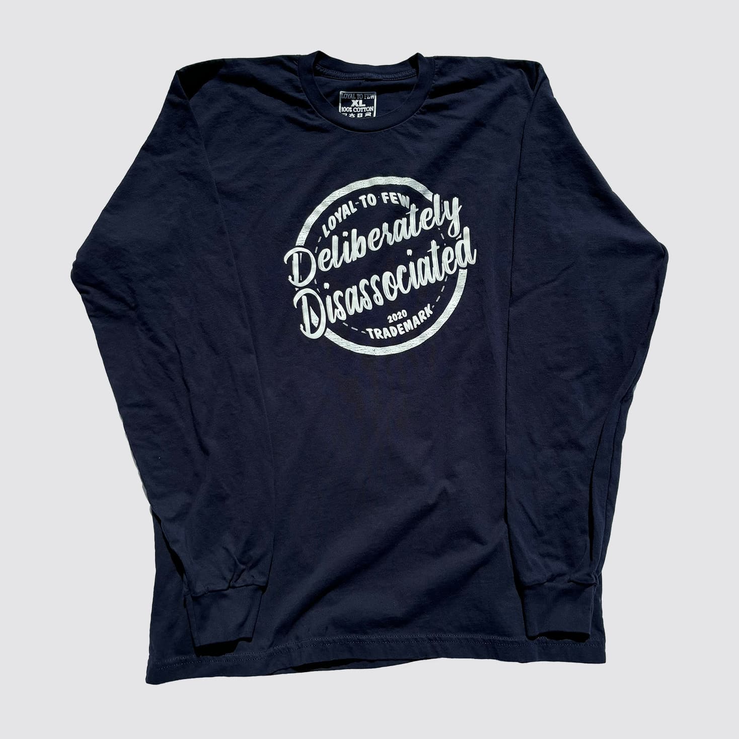 Cotton Long-Sleeve with Disassociated
