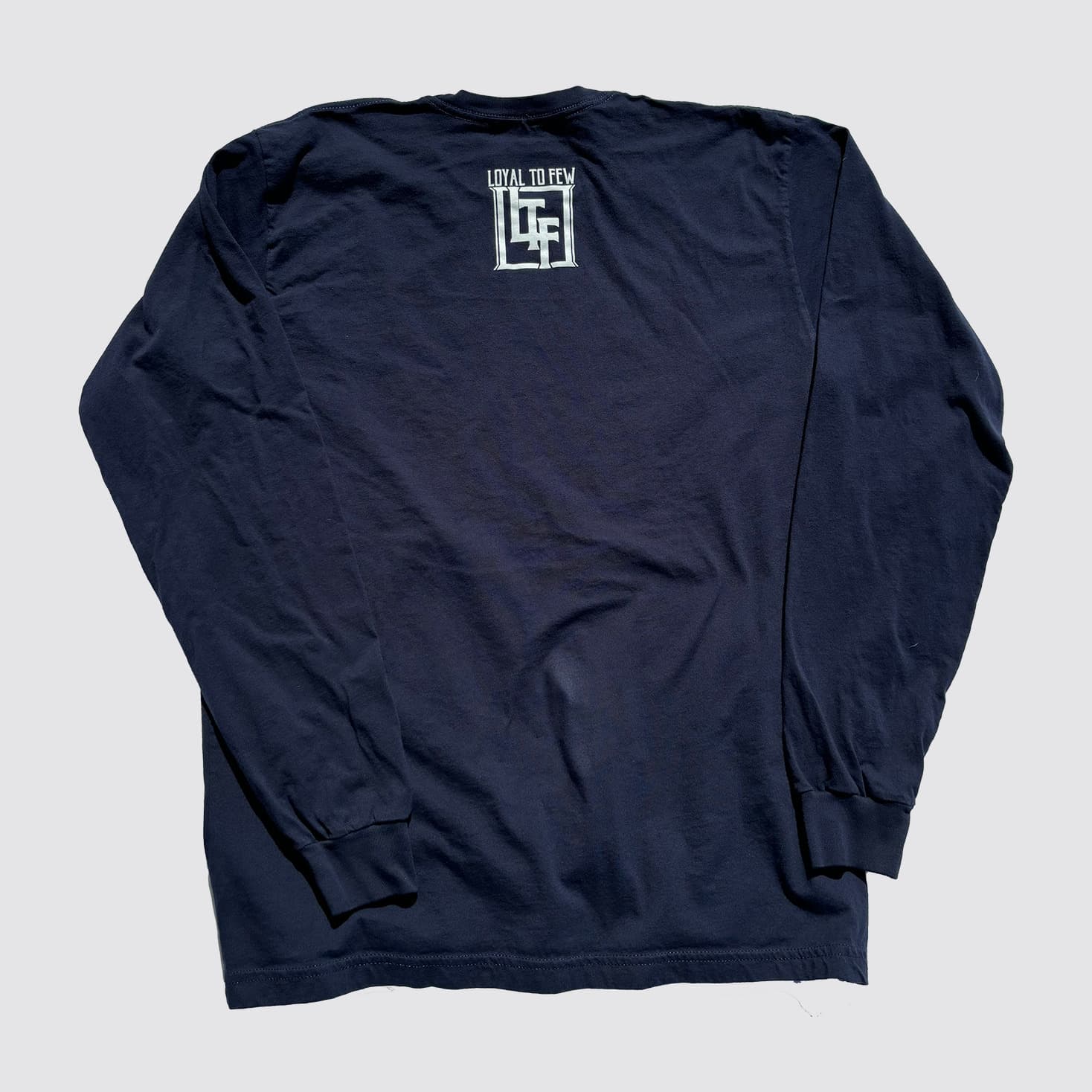 Cotton Long-Sleeve with Stenciled 1