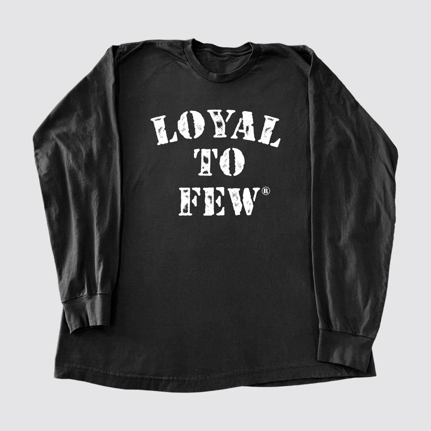 Cotton Long-Sleeve with Stenciled