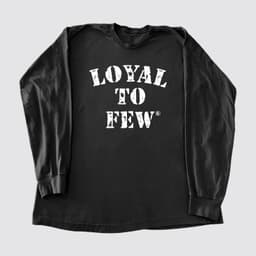 Cotton Long-Sleeve with Stenciled 0