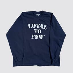 Cotton Long-Sleeve with Stenciled 0