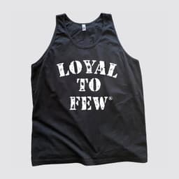 Cotton Tank with Stenciled 0