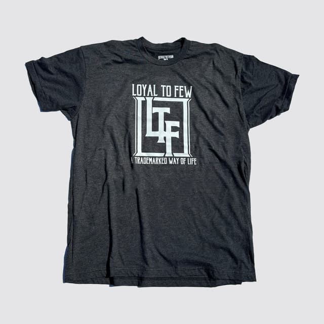 50/50 Tee with Block (Gray)