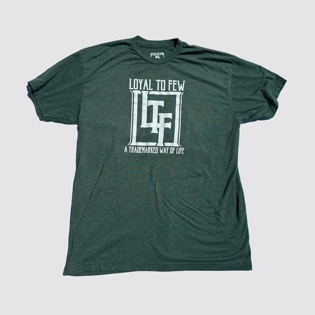 50/50 Tee with Block (Green)