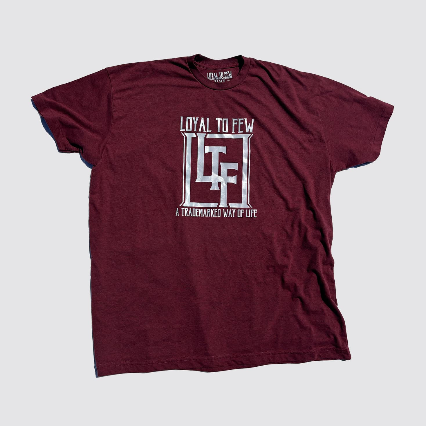 50/50 Tee with Block