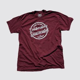 50/50 Tee with Disassociated 0