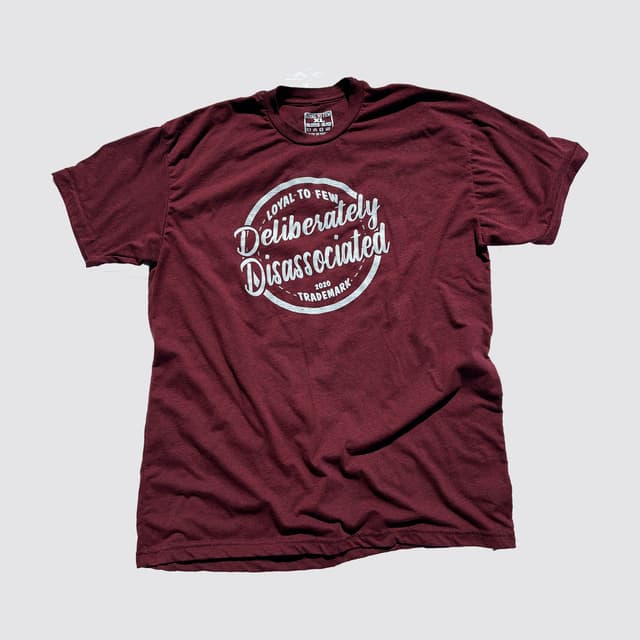 50/50 Tee with Disassociated