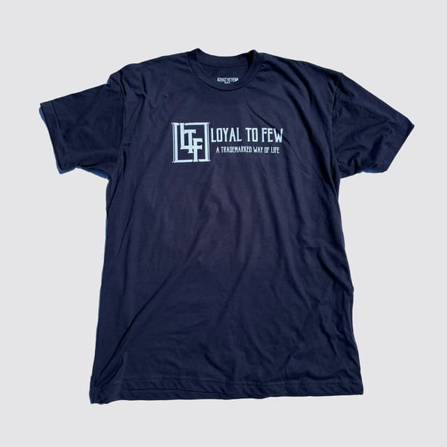 50/50 Tee with Original (Navy)