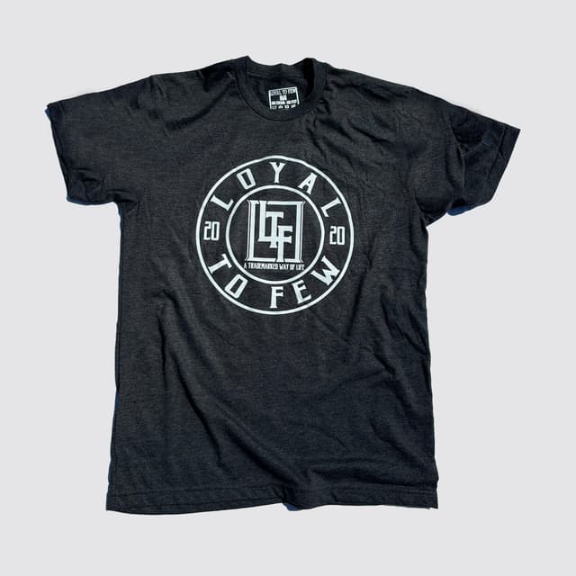 50/50 Tee with Stamp (Gray)