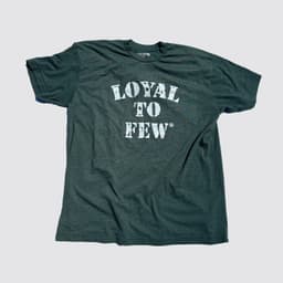50/50 Tee with Stenciled 0