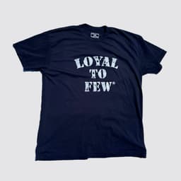 50/50 Tee with Stenciled 0