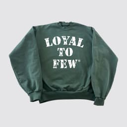 Cotton Crew with Stenciled 0