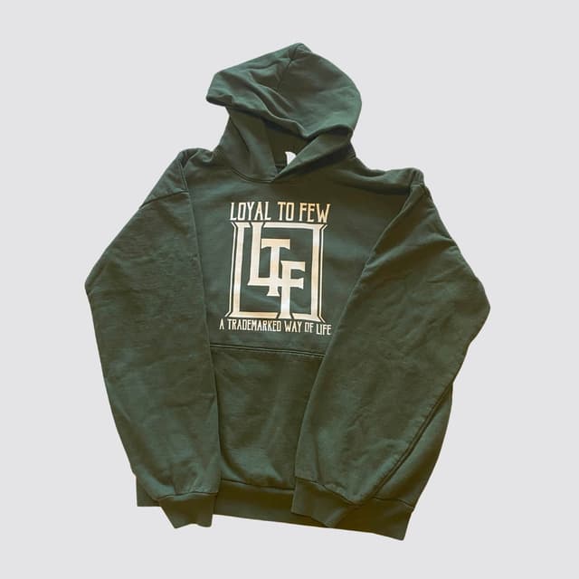 Cotton Hoodie with Block