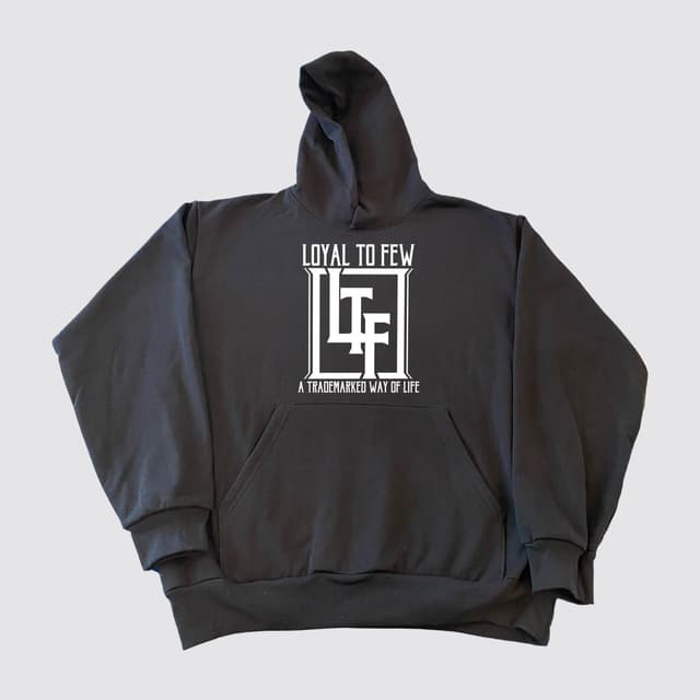 Cotton Hoodie with Block