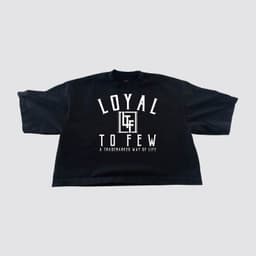Cotton Oversized Crop with Arch 0