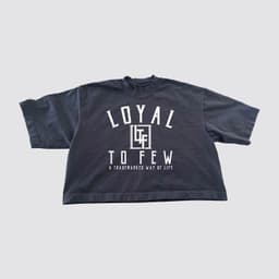 Cotton Oversized Crop with Arch 0