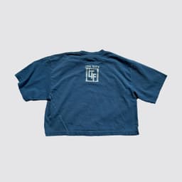 Cotton Oversized Crop with Stamp 1
