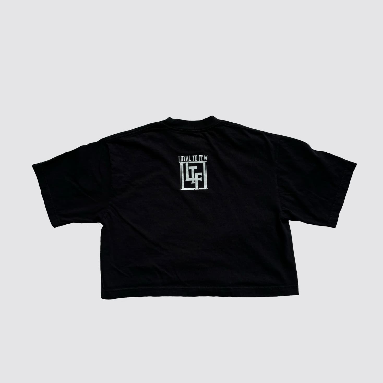 Cotton Oversized Crop with Stamp 1
