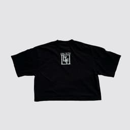 Cotton Oversized Crop with Stamp 1
