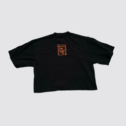 Cotton Oversized Crop with Family First 1