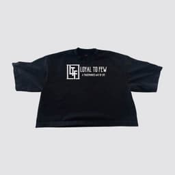 Cotton Oversized Crop with Original 0