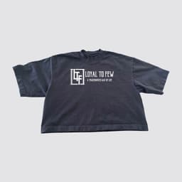 Cotton Oversized Crop with Original 0