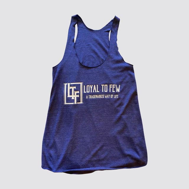 Tri-Blend Tank with Original (Blue)