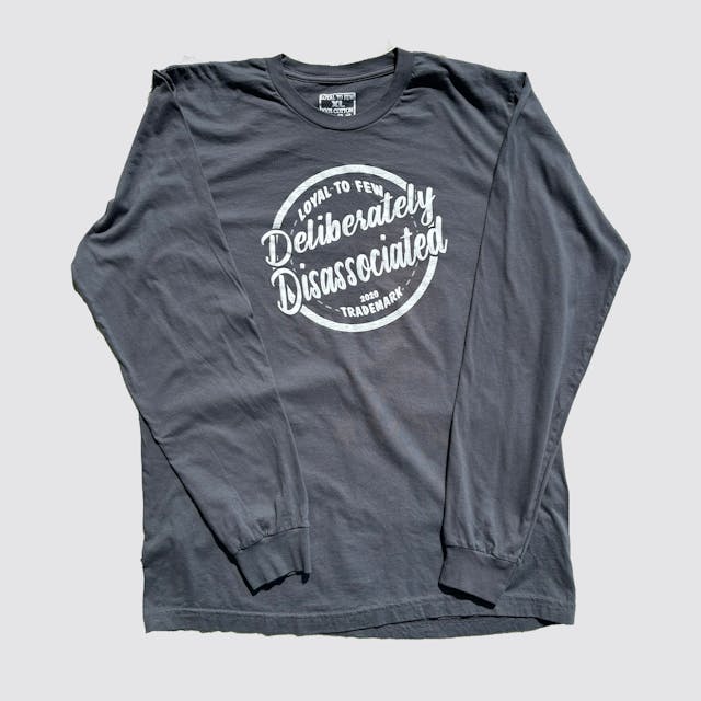 Cotton Long-Sleeve with Disassociated (Gray)