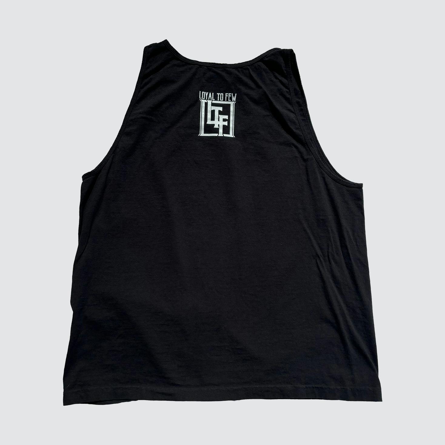 Cotton Tank with Stenciled 1
