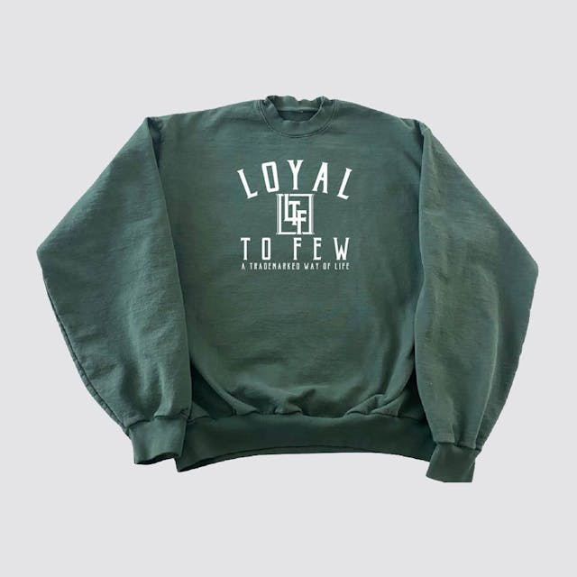 Cotton Crew with Arch (Green)