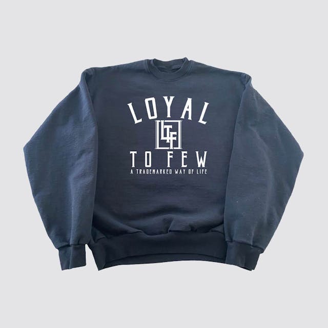 Cotton Crew with Arch (Navy)