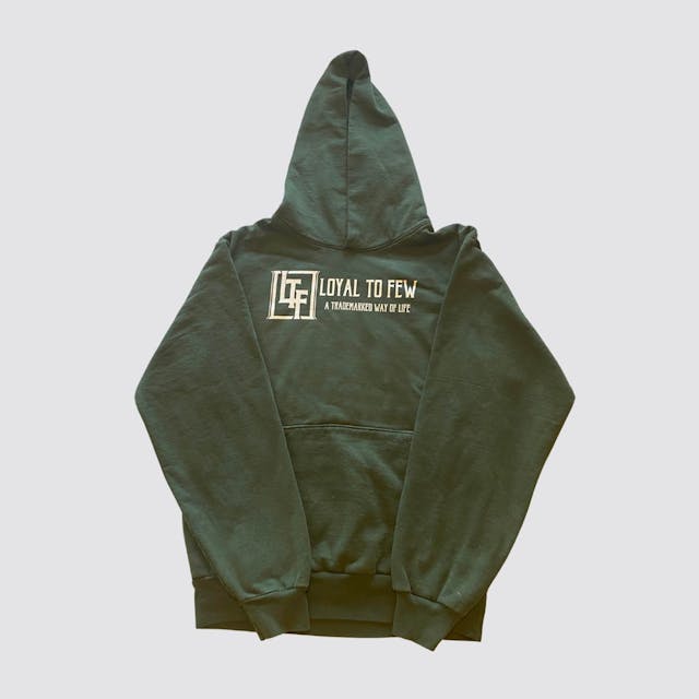 Cotton Hoodie with Original (Green)