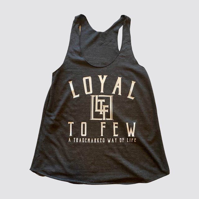 Tri-Blend Tank with Arch (Gray)