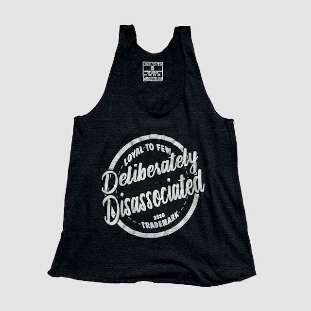 Tri-Blend Tank with Disassociated (Gray)