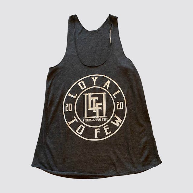 Tri-Blend Tank with Stamp (Gray)
